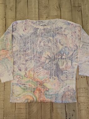 Sioni Multi-Color Lightweight Knit Sweater